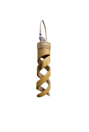 Spiral Bamboo Light Shade