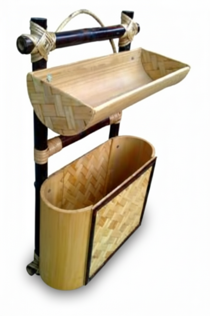 Bamboo Storage Shelves