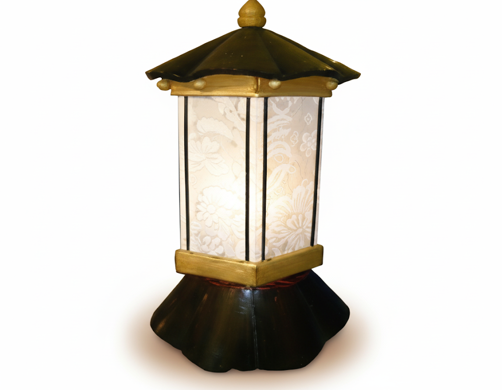 Bamboo Lantern Lamp